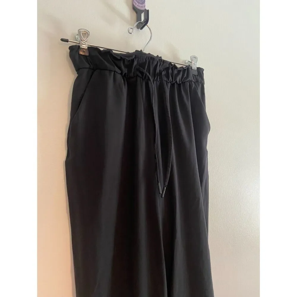 Lululemon Keep Moving Pant 7/8 High-Rise in Black SIZE 4